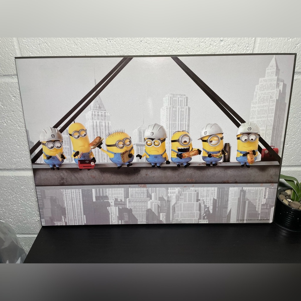 Minions Construction Canvas Art